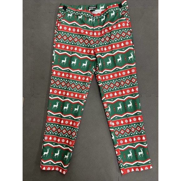 Suitmeister Christmas Mens Suit Blazer Tie Pants Sizes Lg/XL NWT Red, Green, Wht - Picture 11 of 15